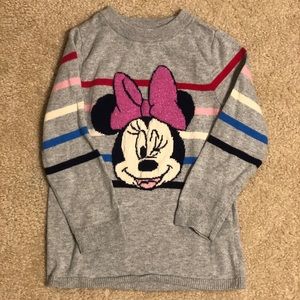 Gap 4T EUC little girl Minnie sweater